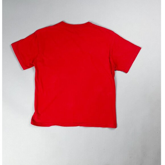 Vintage Graphic T-Shirt | 90's Red T-Shirt with Unicorn Humor | Single Stitch - Picture 5 of 6